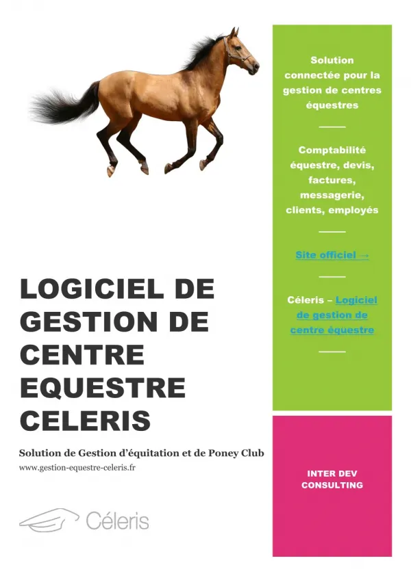 Logiciel de gestion de centre Ã©questre CÃ©leris