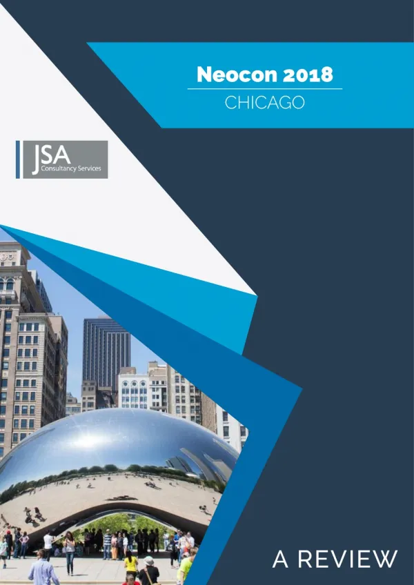 JSA Review of Neocon 2018 Chicago by John Sacks