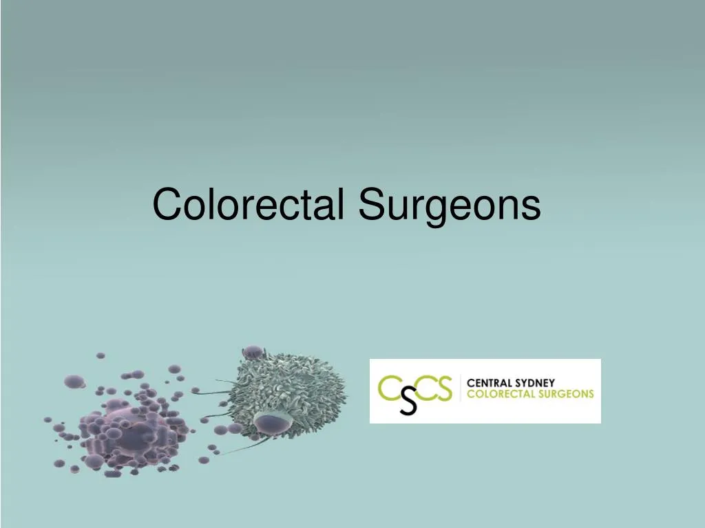 colorectal surgeons