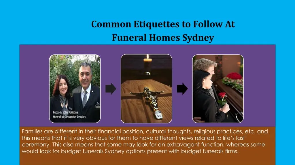 common etiquettes to follow at funeral homes