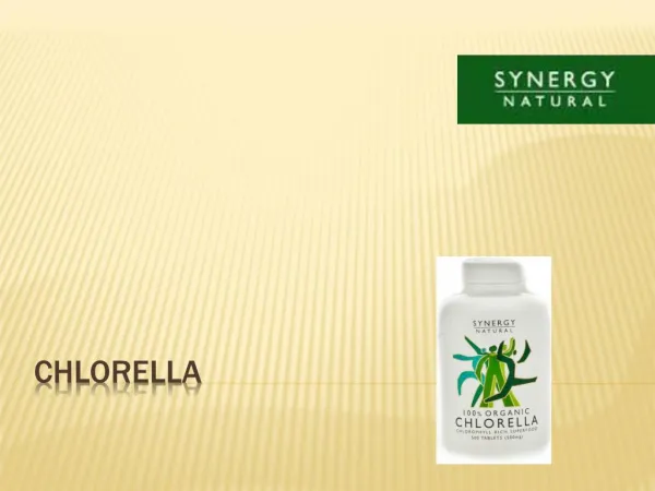 Synergy Natural Australian Grown Organic Spirulina, Chlorella