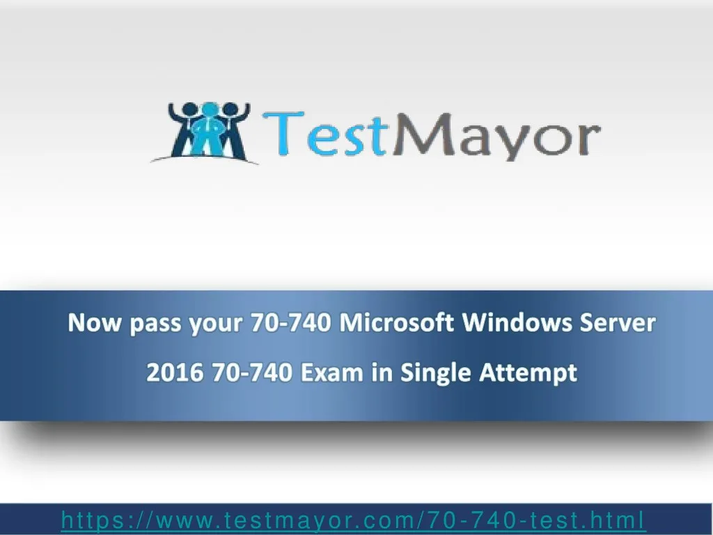 https www testmayor com 70 740 test html