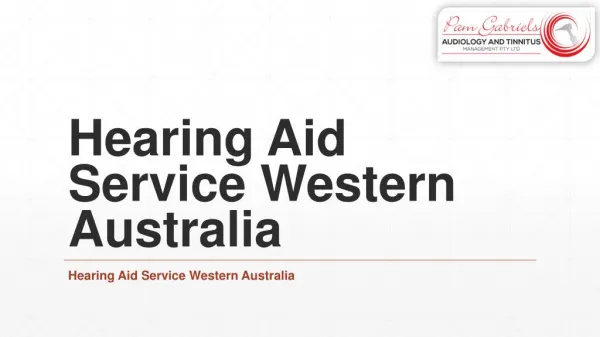 Get better hearing aid service Western Australia