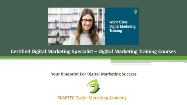 Digital Marketing Training in Chennai - Learn From The Expert at SKARTEC