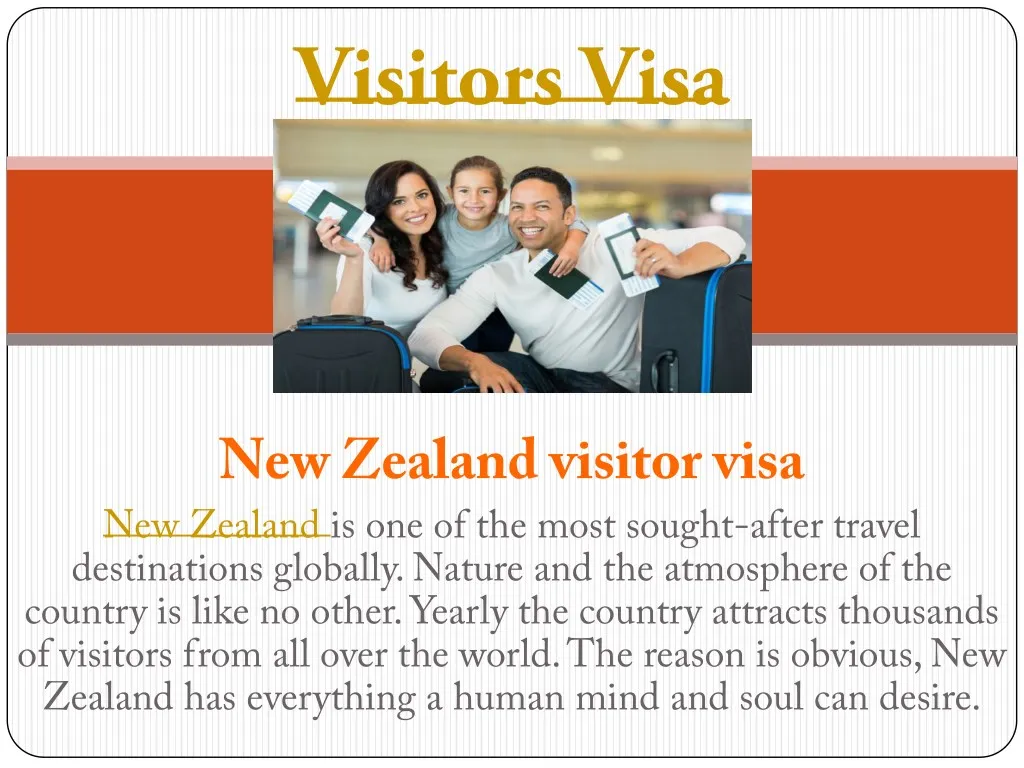 visitors visa