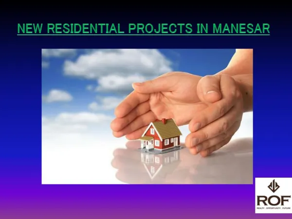 New Residential Projects Near Manesar