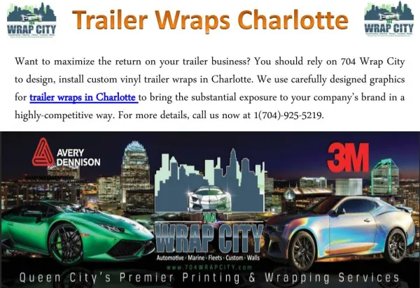 Trailer Wraps Charlotte