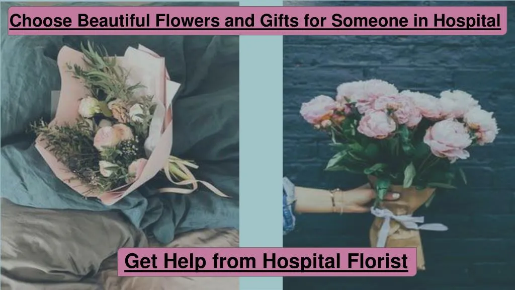 choose beautiful flowers and gifts for someone