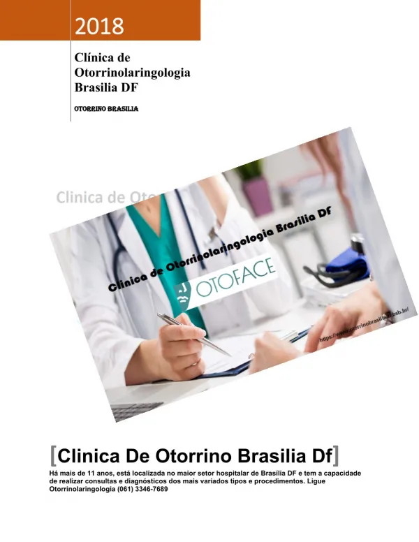 Clinica de Otorrinolaringologia Brasilia DF | otorrino brasilia