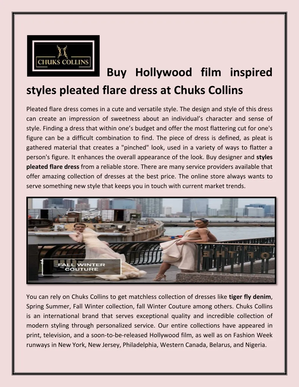 buy hollywood film inspired styles pleated flare