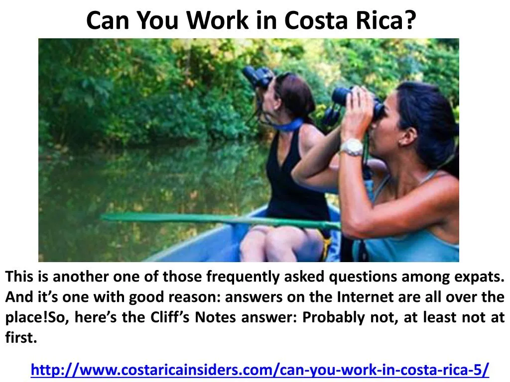 can you work in costa rica