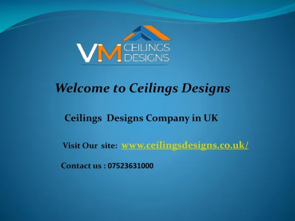 Residential Ceilings Services