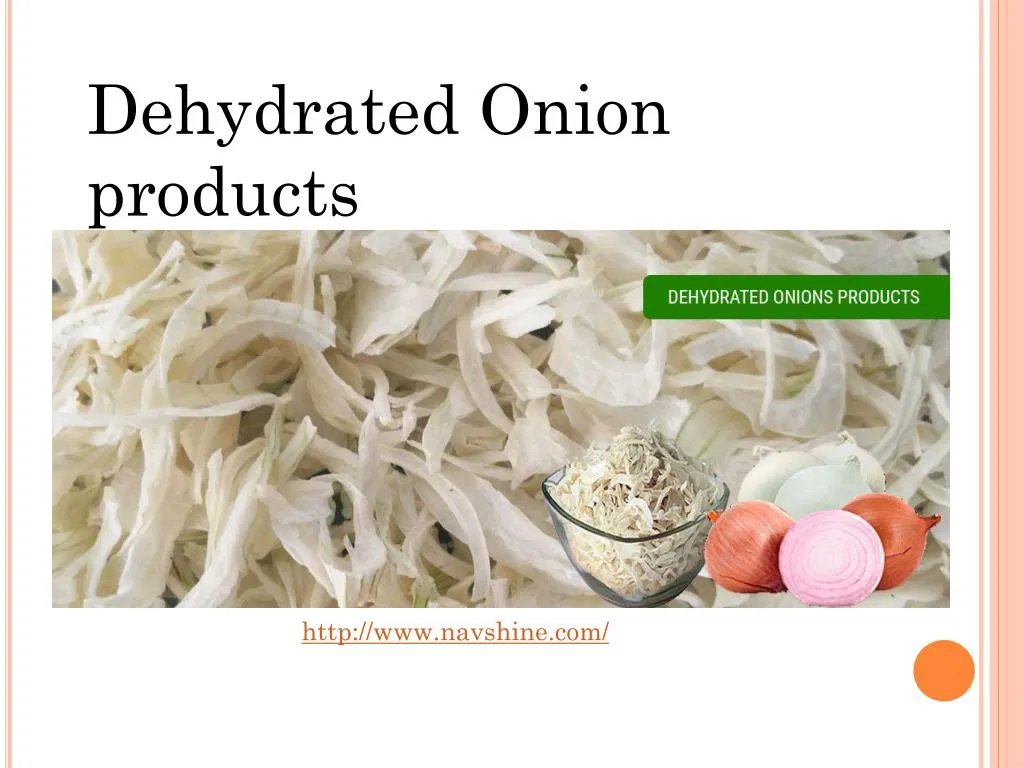 dehydrated onion products