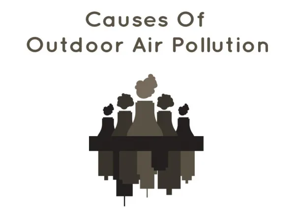 Causes Of Outdoor Air Pollution