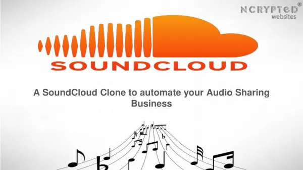 A SoundCloud Clone to automate your Audio Sharing Business