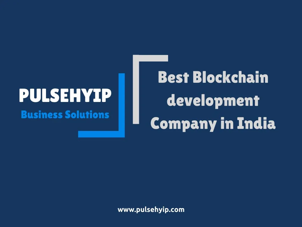 best blockchain development company in india