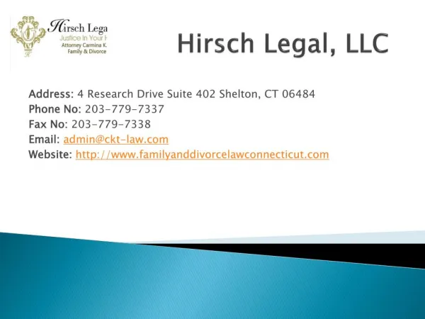 Connecticut Family and Divorce Lawyer