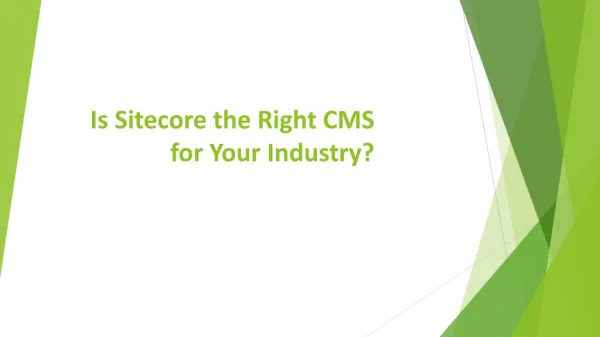 Is Sitecore the Right CMS for Your Industry?