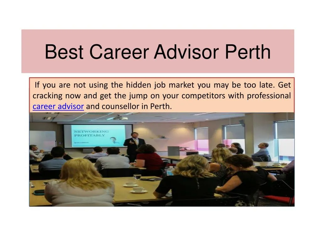 best career advisor perth