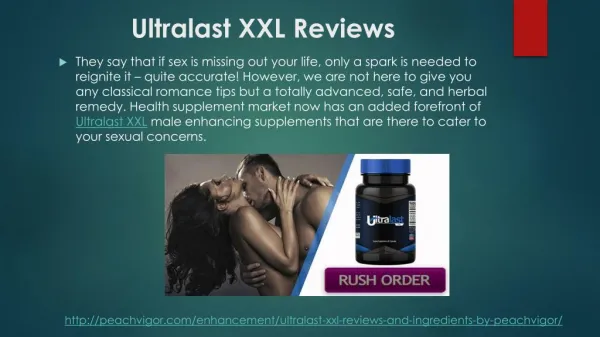 Read Ultralast XXL Reviews, Side Effects and Result