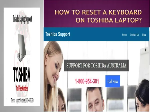 How To Reset A Keyboard On Toshiba Laptop?