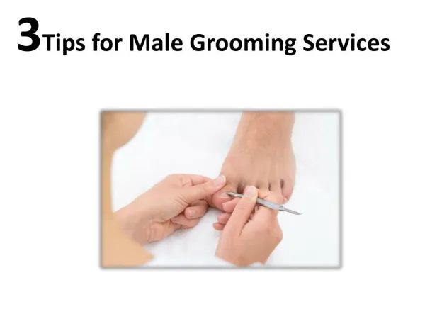 Male Grooming Eastbourne