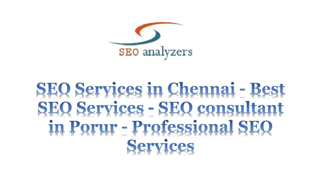 seo services in chennai best seo services
