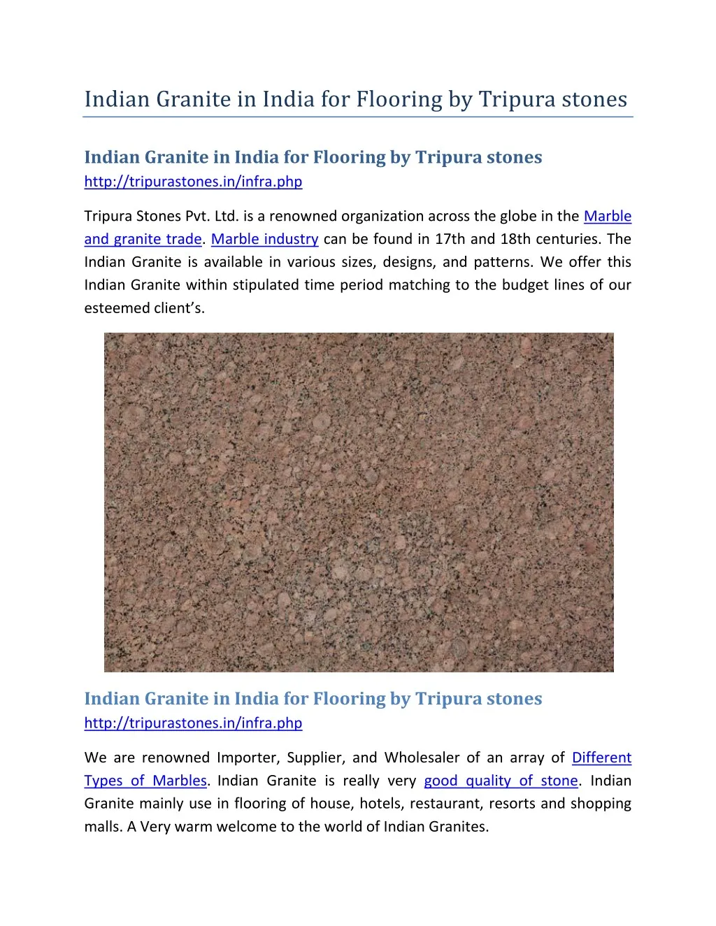indian granite in india for flooring by tripura