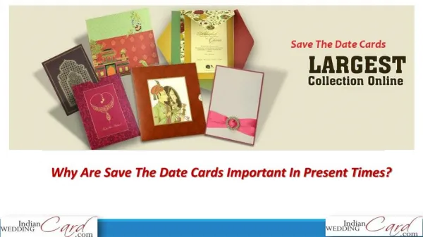 Why Are Save The Date Cards Important In Present Times