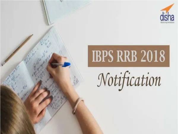 IBPS RRB 2018 Notification