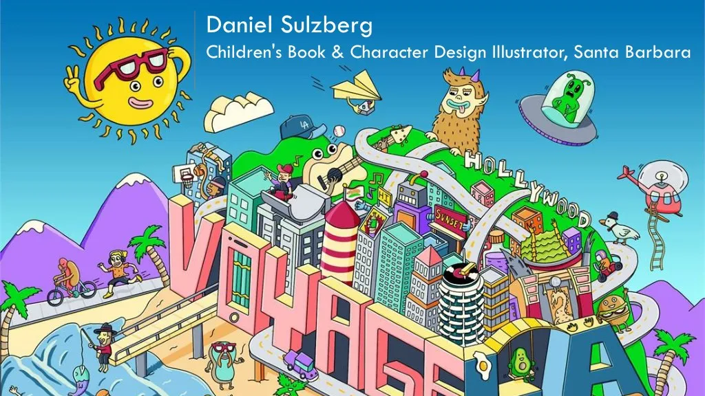 daniel sulzberg children s book character design