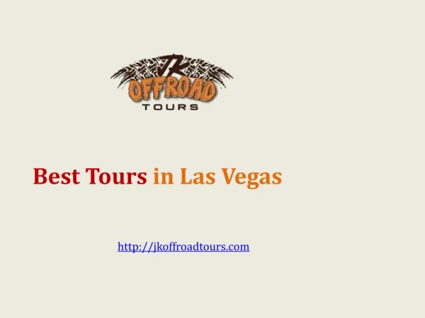 Best Offroad Tours in Las Vegas