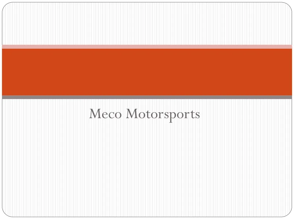meco motorsports