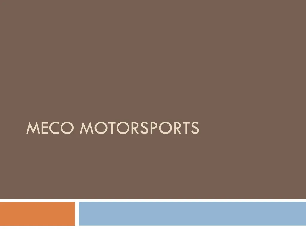 meco motorsports