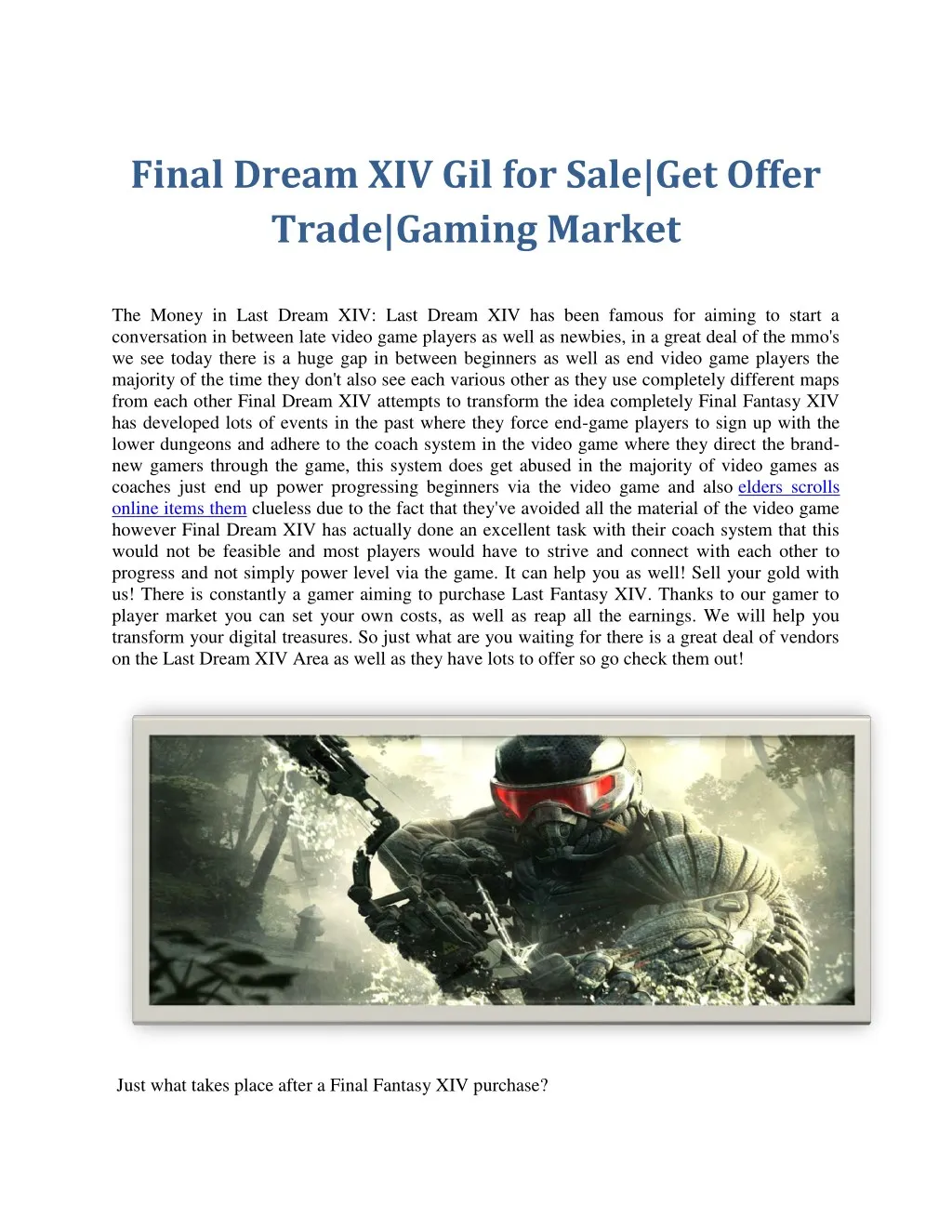 final dream xiv gil for sale get offer trade