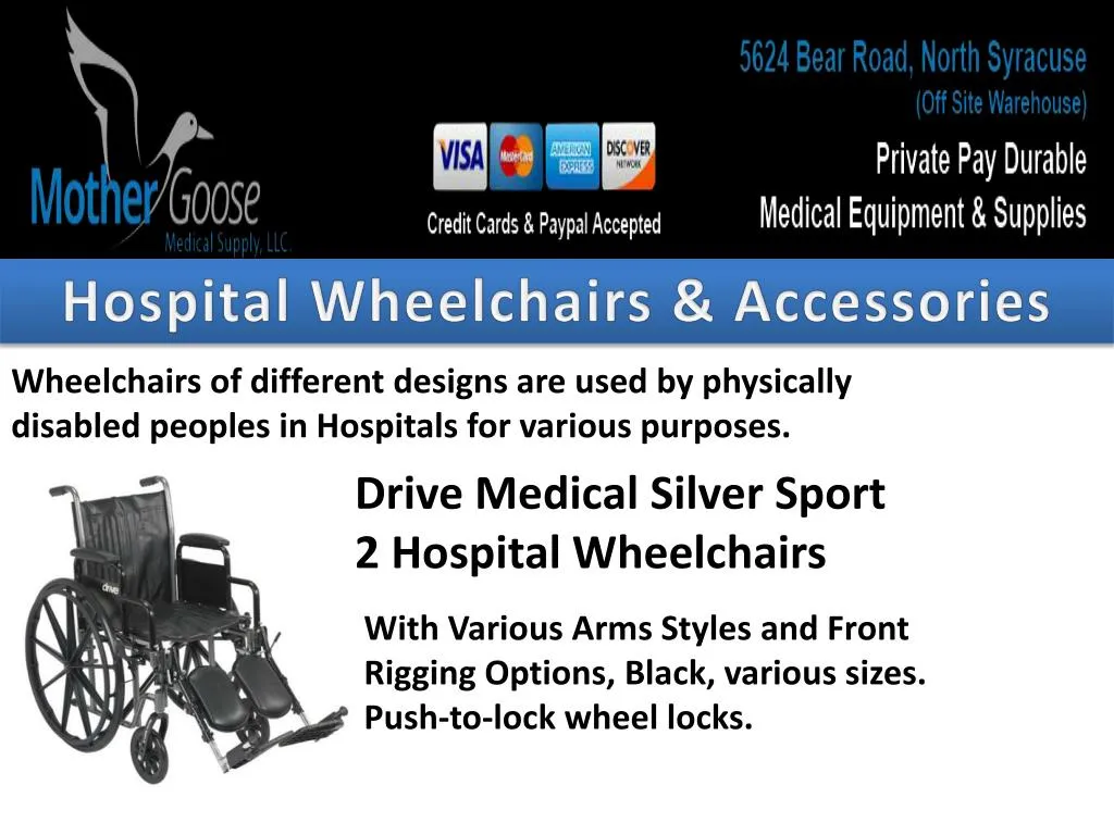 hospital wheelchairs accessories