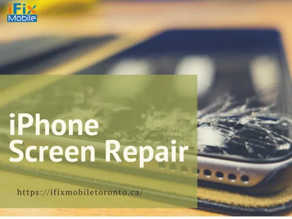 iPhone Screen Repair Toronto