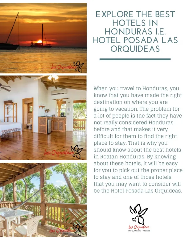 Best hotels in Roatan Honduras