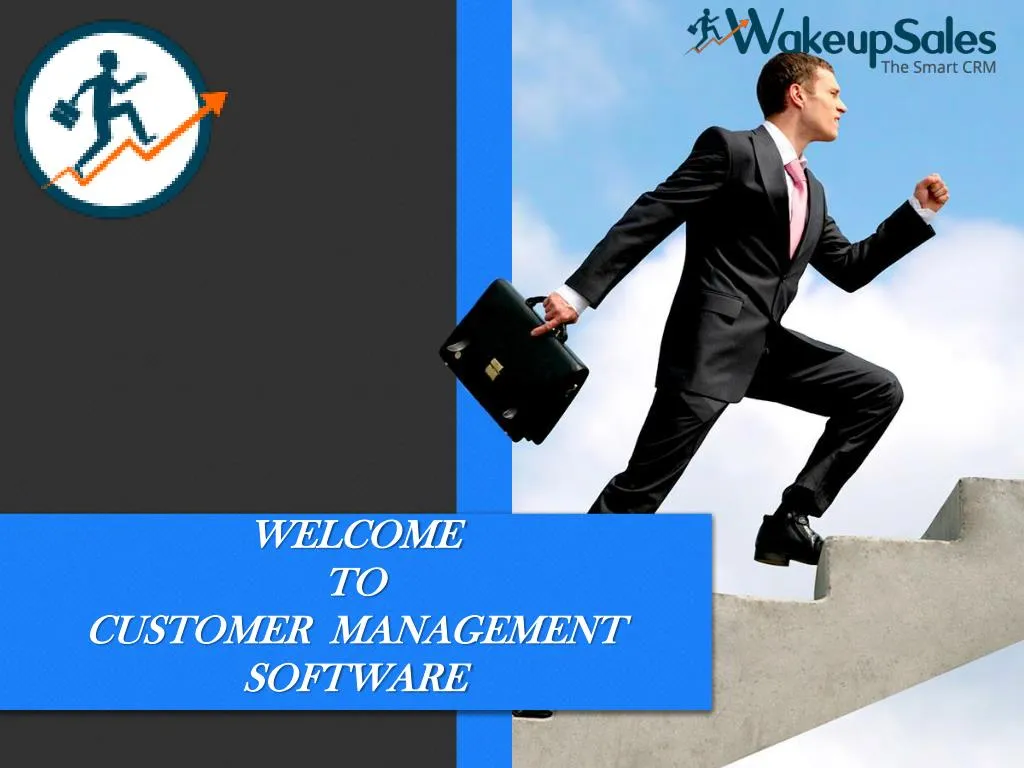 welcome to customer management software