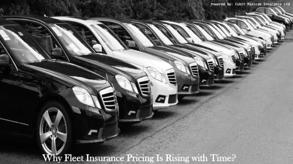 Why Fleet Insurance Pricing Is Rising with Time?