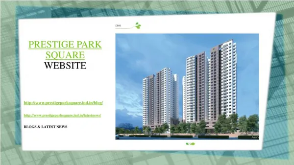 Prestige Park Square Bangalore 9590101000