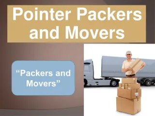 Packers and Movers Bangalore - slide 1