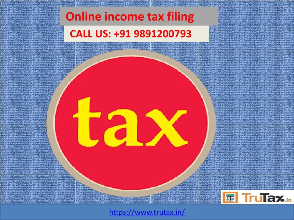 online income tax filing