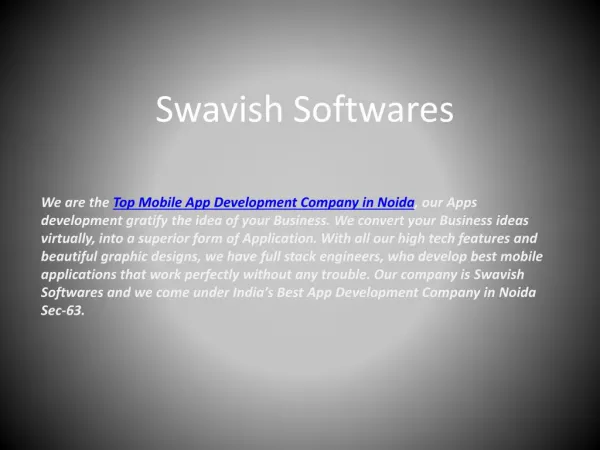 Mobile Game development Company in Noida