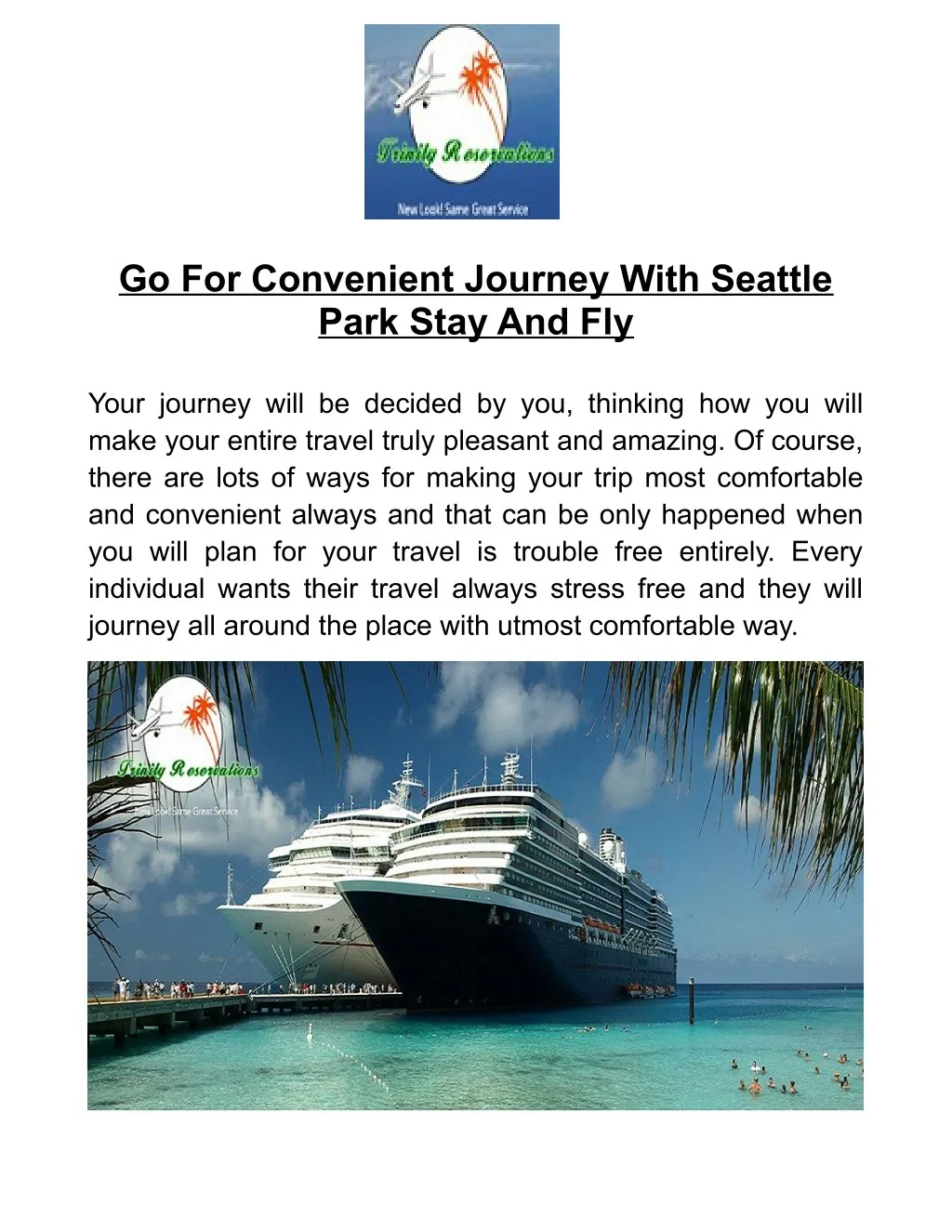 go for convenient journey with seattle park stay