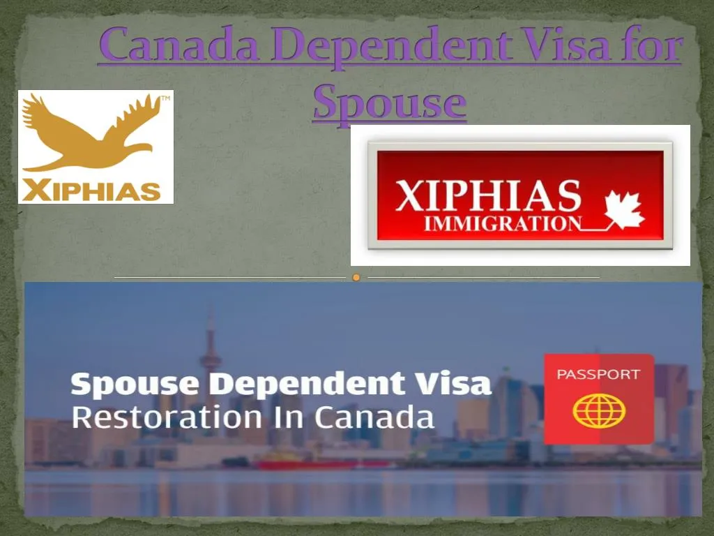 canada dependent visa for spouse