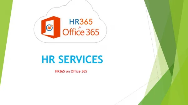 HR Services on office 365