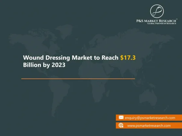 Wound Dressing Market Overview, Analysis and Future Scope