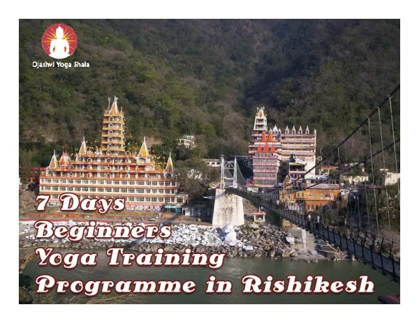 7 Days Beginners Yoga Training Programme in India