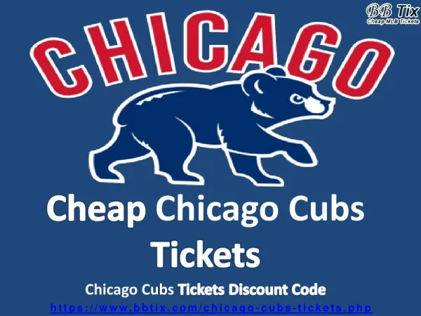 Discount Chicago Cubs Tickets | Cheap Chicago Cubs Tickets